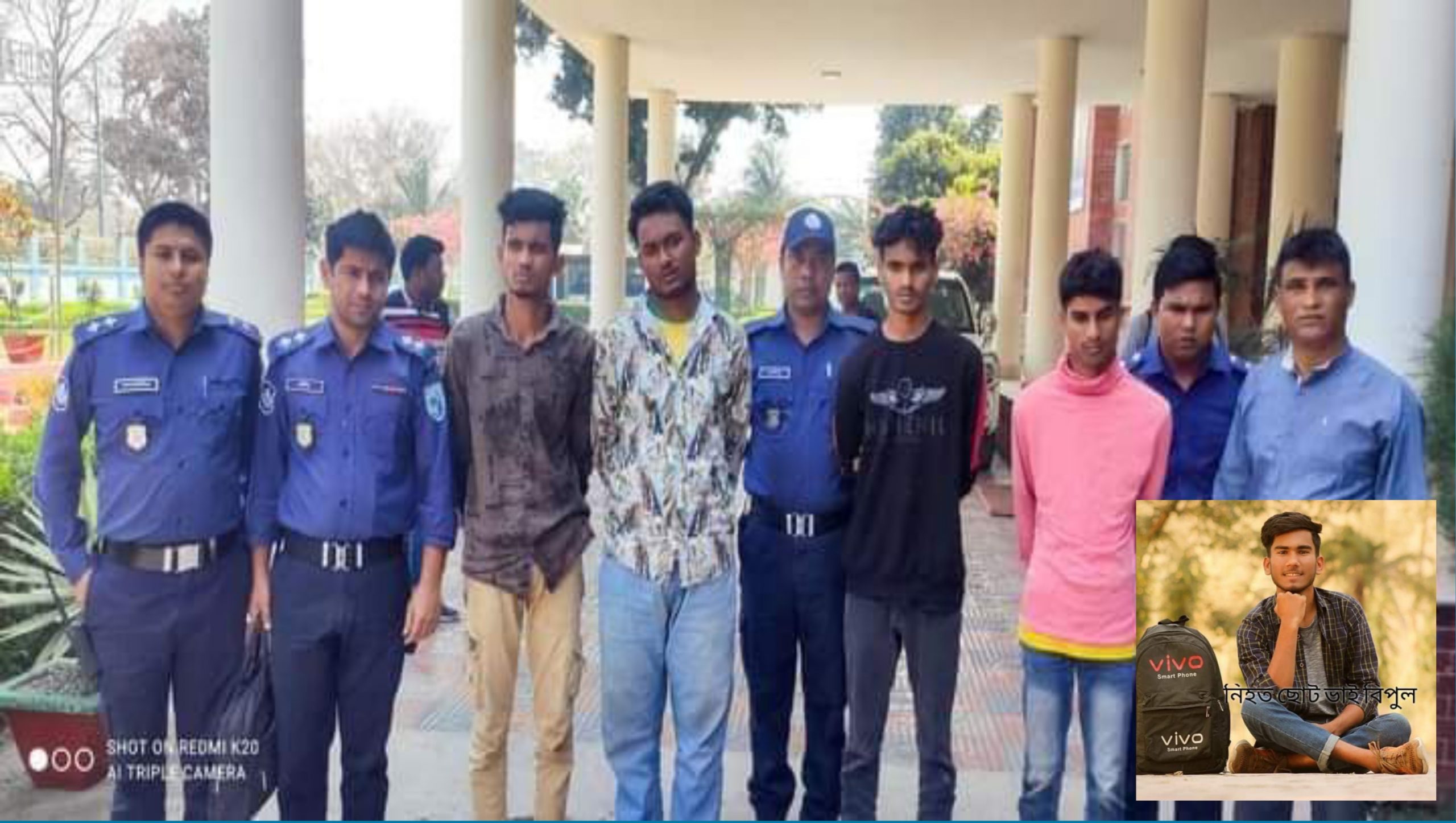 দিনাজপুর কোতয়ালী থানায় কলেজ ছাত্র শাহরিন আলম বিপুল হত্যাকান্ডে ৪ জন গ্রেফতার