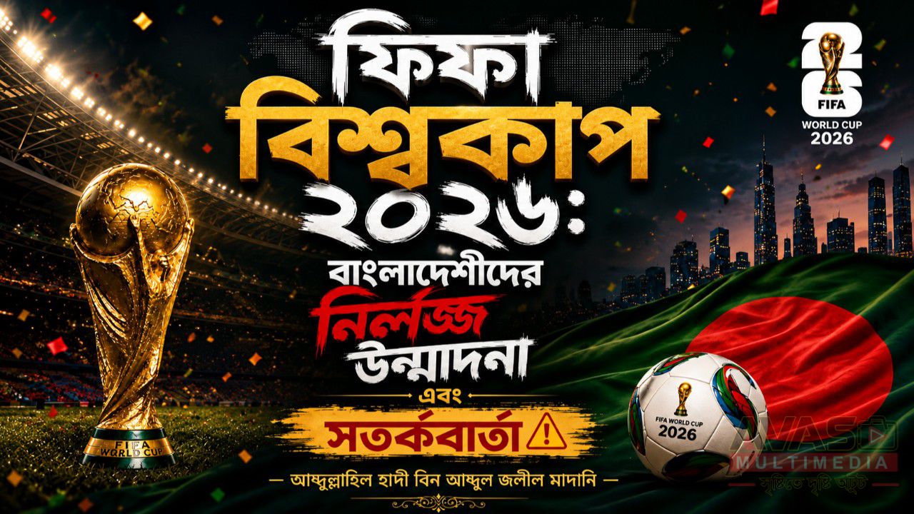 ফিফা বিশ্বকাপ ২০২৬: বাংলাদেশীদের নির্লজ্জ উন্মাদনা এবং সতর্কবার্তা