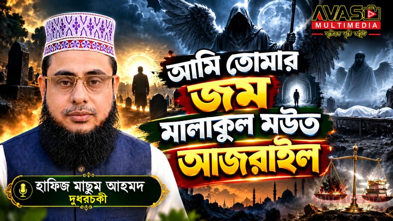 আমি তোমার জম মালাকুল মউত আজরাইল। হাফিজ মাছুম আহমদ দুধরচকী।